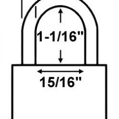 Master Lock 1178 All Weather Combination Padlock