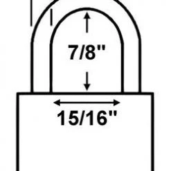 Abus Lock 160/40 Combination Padlock Combination Padlocks