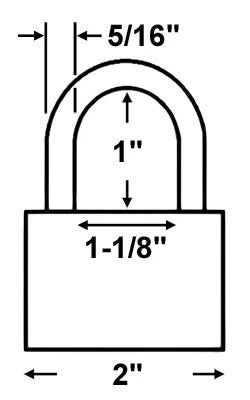 Combination Padlocks Abus Lock 160/50 Combination Padlock 2 Combination Padlocks Abus Lock 160/50 Combination Padlock