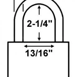 Laminated Steel Padlocks Economy Lock 16115 Laminated Steel Padlock - Keyed Differently