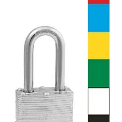 Master Lock 3LF With Colored Bumper