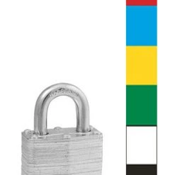 Master Lock 3 With Colored Bumper