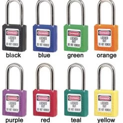 Master Lock 410LT Safety Lockout Padlock Safety Lockout Padlocks