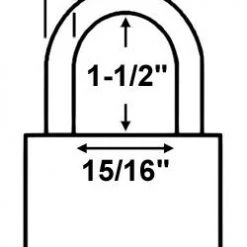 Master Lock 5LF Laminated Steel Padlock Laminated Steel Padlocks