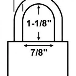 Master Lock 6121 All Weather Padlock