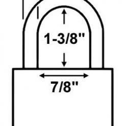 Master Lock 6127 All Weather Padlock