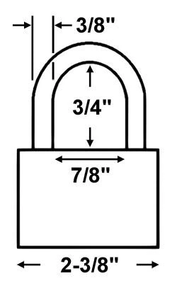 Master Lock 6325 All Weather Shrouded Padlock 2 Master Lock 6325 All Weather Shrouded Padlock