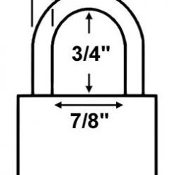 Master Lock 6327 All Weather Shrouded Padlock All Weather Padlocks