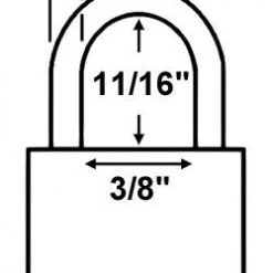 Combination Padlocks Master Lock 646D Combination Padlock