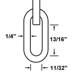 Chains, Security Abus Lock 6KS Security Chain