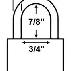 Abus Lock 70/45 All Weather Padlock All Weather Padlocks