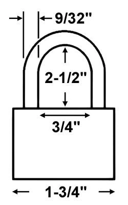 Abus Lock 70/45HB63 All Weather Padlock 2 Abus Lock 70/45HB63 All Weather Padlock