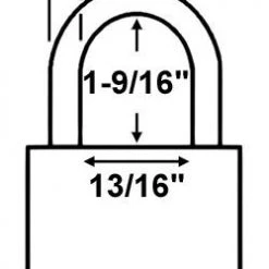 Aluminum Padlocks Abus Lock 72/40HB40 Safety Lockout Padlock