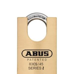 Door Key Compatible Padlocks Abus Lock 83CS/45 Rekeyable Door Key Compatible Padlock