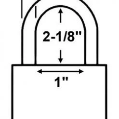 All Weather Padlocks Master Lock 975LH Combination Padlock