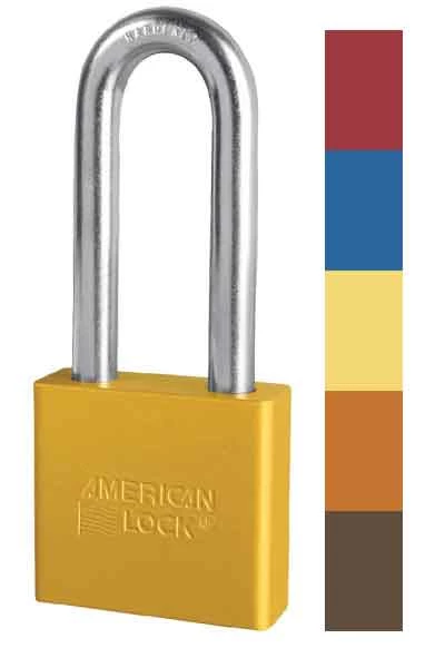 Aluminum Padlocks American Lock A1307 Aluminum Padlock 1 Aluminum Padlocks American Lock A1307 Aluminum Padlock