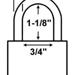 American Lock A5400 Stainless Steel Padlock
