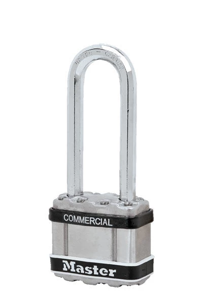 Master Lock Magnum M1LJSTS Commercial Laminated Steel Padlock Laminated Steel Padlocks 1 Master Lock Magnum M1LJSTS Commercial Laminated Steel Padlock Laminated Steel Padlocks