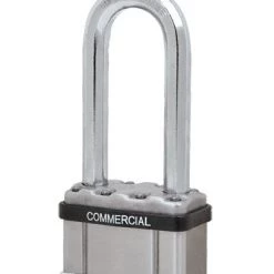 Master Lock Laminated Steel Padlocks Magnum M5LJSTS Commercial Laminated Steel Padlock