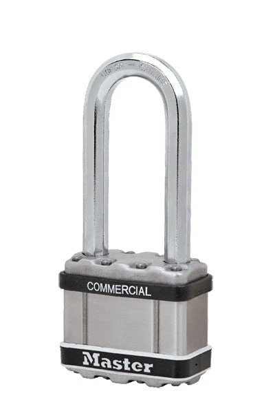 Master Lock Laminated Steel Padlocks Magnum M5LJSTS Commercial Laminated Steel Padlock 1 Master Lock Laminated Steel Padlocks Magnum M5LJSTS Commercial Laminated Steel Padlock
