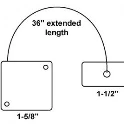 Flexguard RBG Standard Retractor With Adhesive End FLEXGUARD Retractors