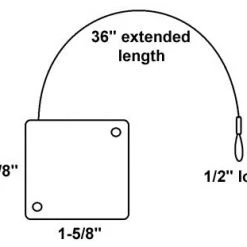 Flexguard RBL Standard Retractor With Loop FLEXGUARD Retractors