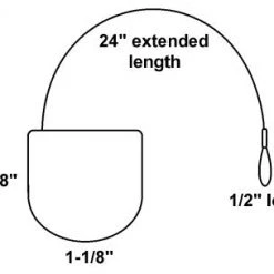 Flexguard FLEXGUARD Retractors RSL Sub-Mini Retractor With Loop
