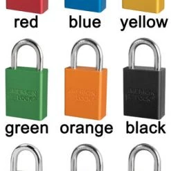 Aluminum Padlocks American Lock S1105 Safety Lockout Padlock
